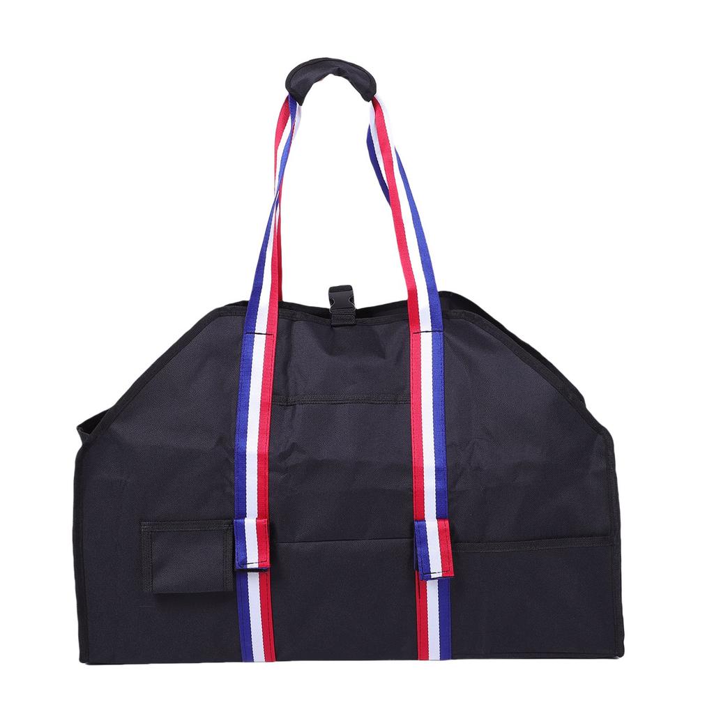 Brennholztrage Tasche Große Holztrage Haltertasche mit Griffen Axt Tragedesign für Drinnen Draußen Camping 600D