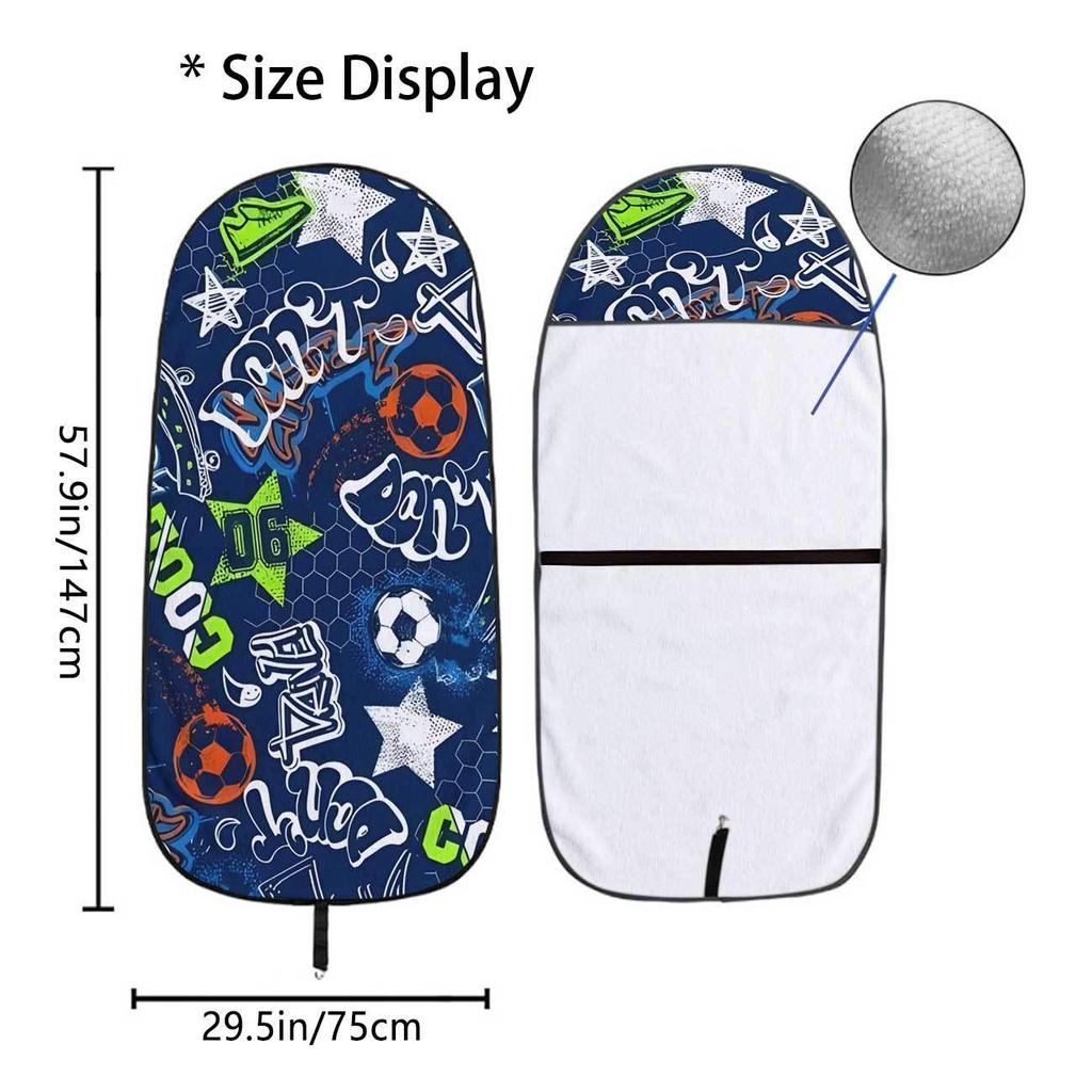 Universal Car Seat Towel Cover - All-Season Protector for Gym & Workout