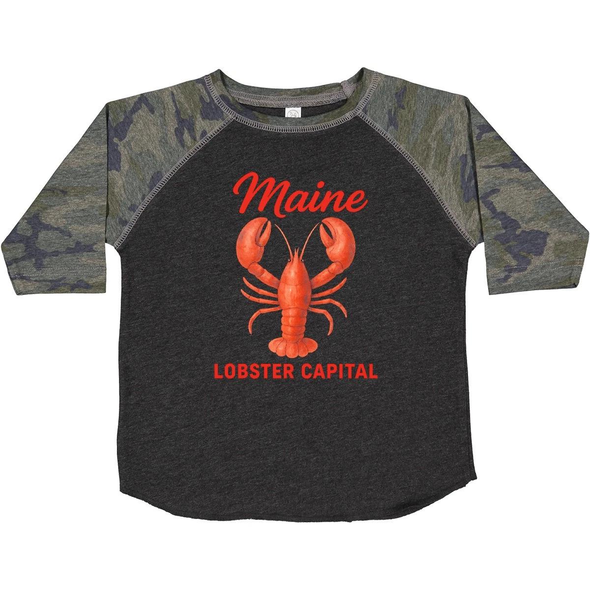 Inktastic Maine Lobster Capital Toddler T-Shirt Portland Lover Foodie Child Kid 110
