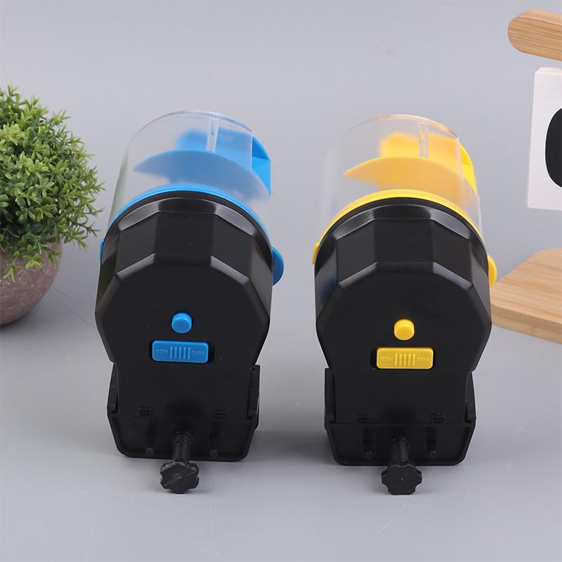 Programmable Automatic Fish Feeder for Aquarium Adjustable Feeding Times for Turtle Fish and Betta Tank Convenience