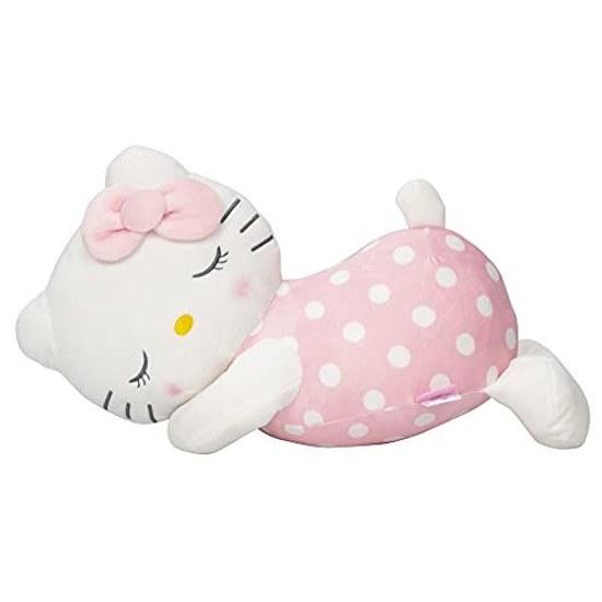 MORIPiLO Body Pillow Sanrio Hello Kitty Uses Smooth Material Marshmallow Texture Plush Toy Hugging Large Cushion Cute Size Cozy Sleeping Approximately