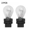 2 Pack 3157 12V 21/5W Clear Shell Tail Signal Brake Light Bulbs Replacement