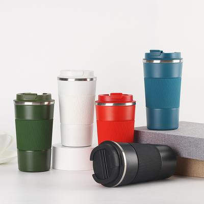 Wielokrotnego użytku Prezenty 380ml 510ml Stal Nierdzewna Kubek Termiczny do Kawy dla Kobiet Termos na Kawę Kubek Podróżny z Pokrywką do