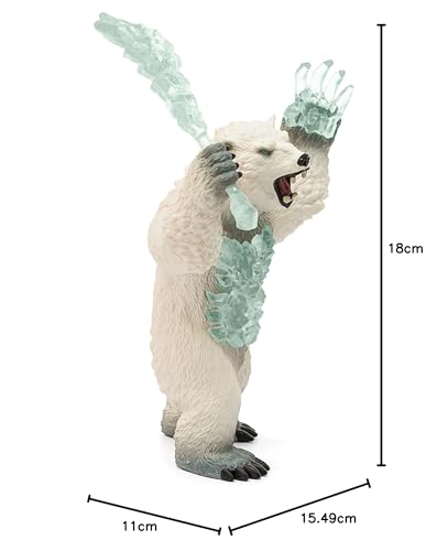 Schleich El Dorado Blizzard Bear and Magical Weapon Figure 42510