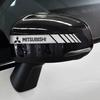 Car Rearview Mirror Side Decal Stripe Sticker Vehicle Body Accessories For Mitsubishi Lancer Asx Outlander Pajero Galant