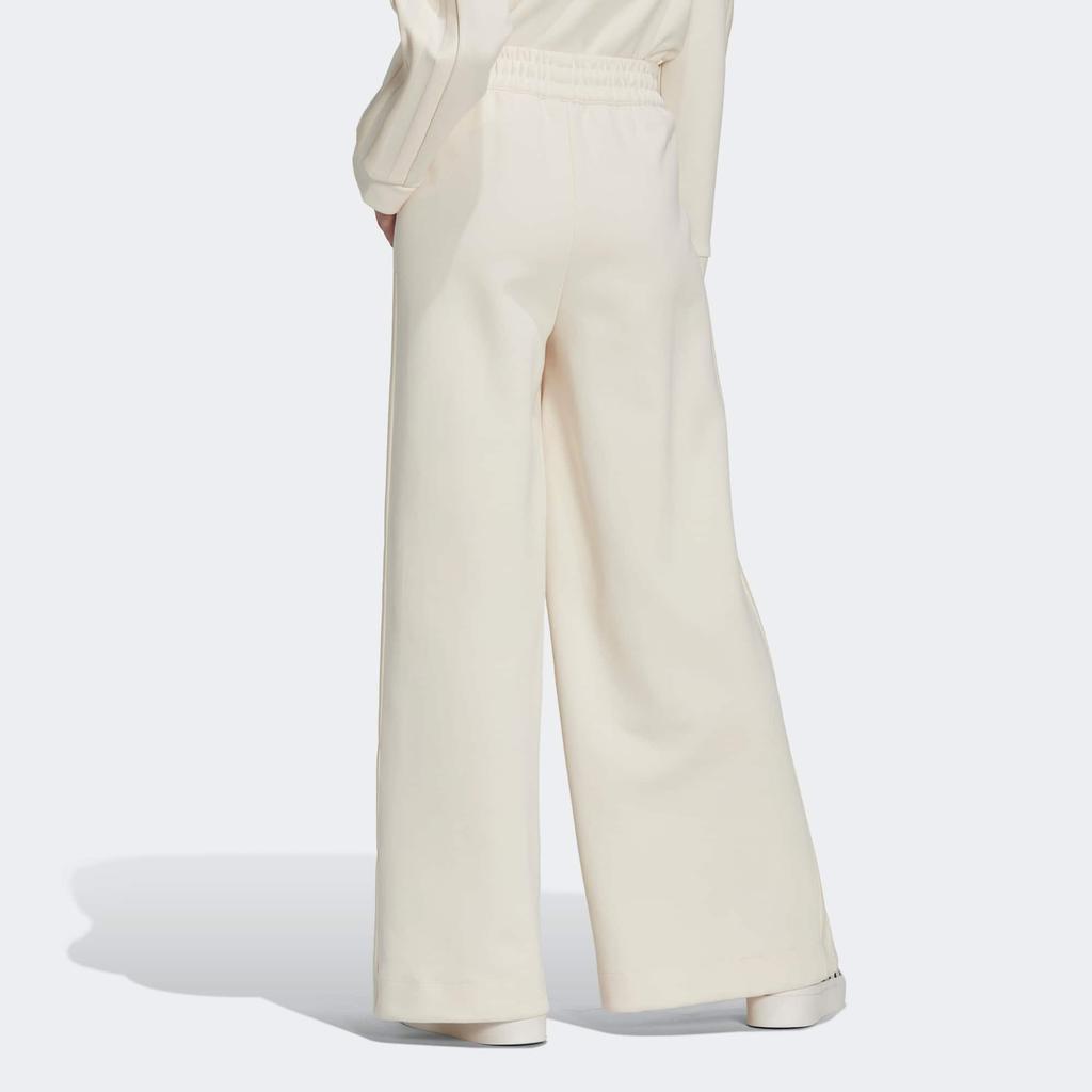 Adidas Originals Classic Retro Wide Leg Sports Pants Women Bottoms Off-White HM1729