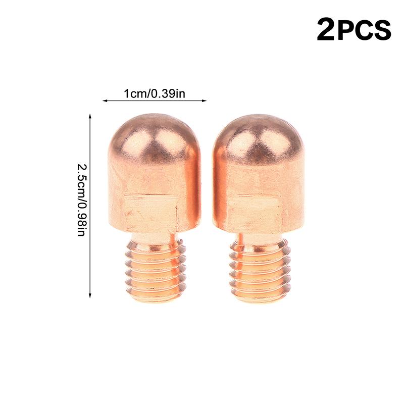 Neue 2 Stück Widerstandspunktschweißspitzen Elektroden Für Schweißdicke 0,6-1,5 mm Stahlblech CE Tragbarer Punktschweißer