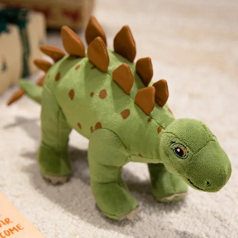 Simulation Dinosaur Plush Toy Stuffed Animal Triceratopstyrannosaurus Rexbrontosaurus Sword Dragon Soft Doll Children'S Gift