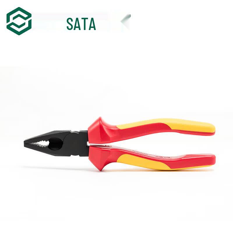 SATA 8-inch VDE Insulated Combination Pliers 8 inches
