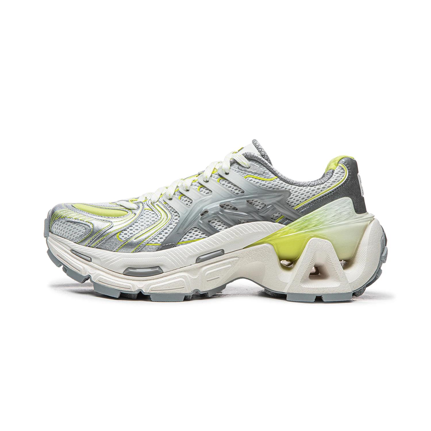 Li Ning Lijun Ace 3.0 Крутые Модные Спортивная Одежда Устойчивые Дышащие Низкие Папины Кроссовки Мужские кроссовки Серый Серебристый AZGW307-5