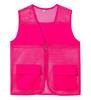 Custom Logo Breathable Mesh Reflective Vest for Public Service & Volunteer Activities