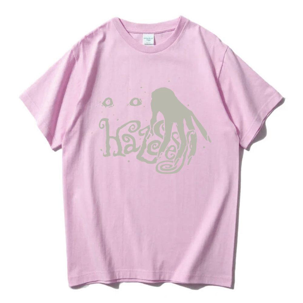 Unisex Streetwear HALSEY Badlands Fashion T-shirt Cotton Short Sleeve Male Tshirt Casual Loose O-neck Men Tee-shirt Print Clothes
