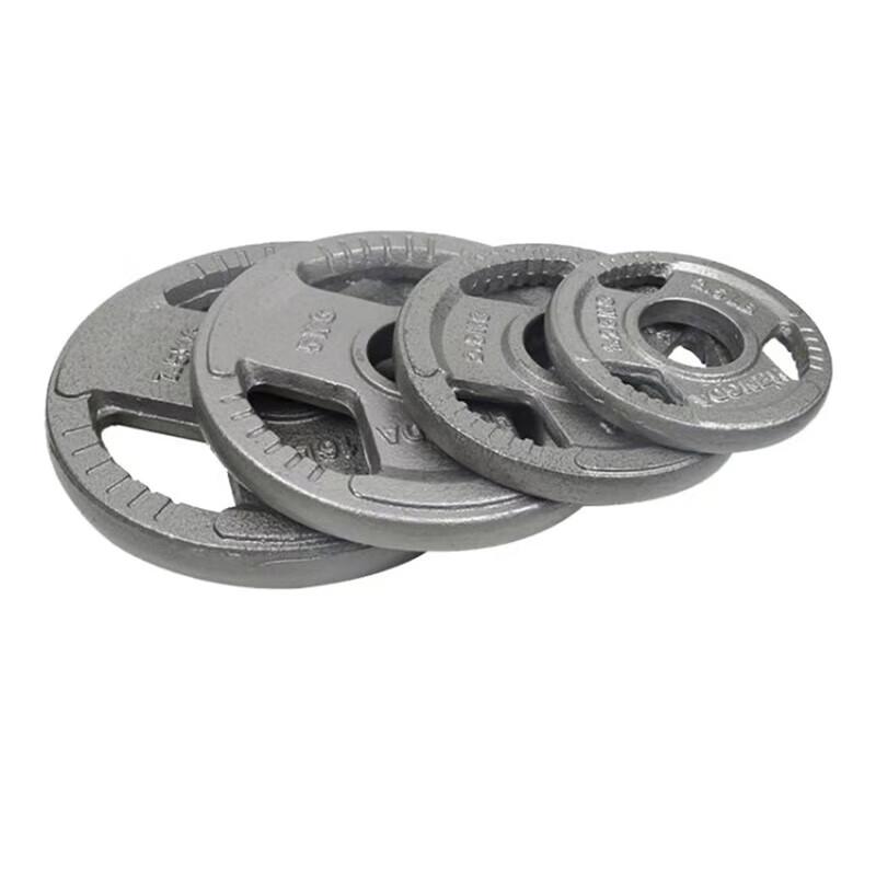 YueleTu Three-Hole Painted Cast Iron Barbell Plate