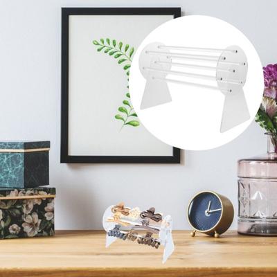 Transparent Claw Clip Holder Acrylic Claw Clip Organizer Gift Hair Pins Display Stand
