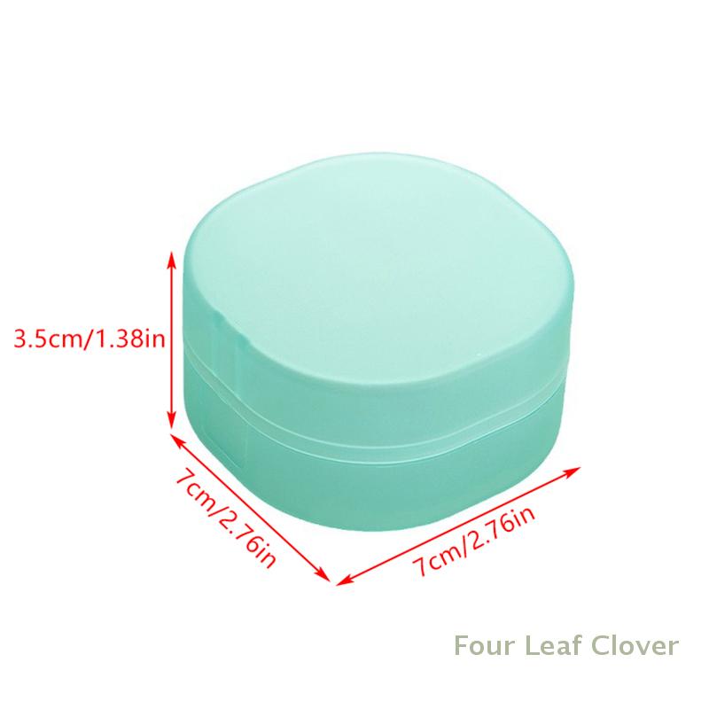 1PC Round Travel Soap Box Creative PP Bathroom Travel Waterproof Sealed Portable Soap Box With Lid Soap Rack Supplies