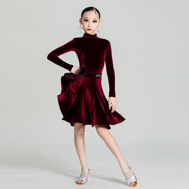 Art Examination Grade Examination Big Swing Skirt Professional Competition Ice Velvet Required Costume Perform