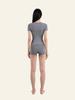Deoineoseu Tight Basic T-Shirt (Gray)