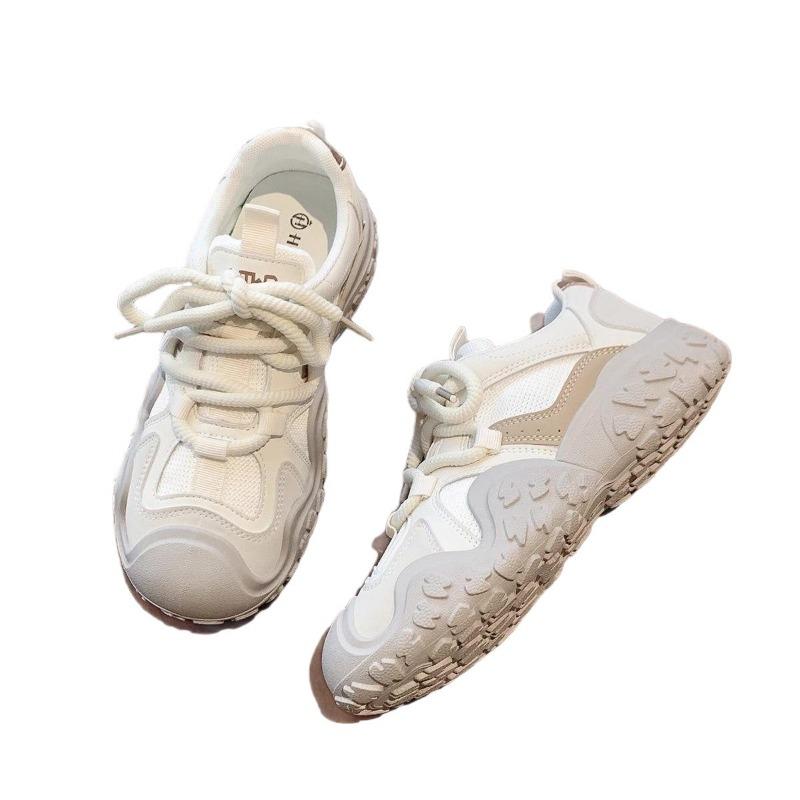 Sneakers Women's Shoes New Spring and Summer Thick-soled Versatile Little White Shoes Soft-soled Lightweight Running Casual Shoes