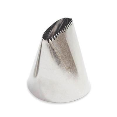 Pastry Nozzle - Scrapcooking - XXL - Stainless Steel - 5.5 Cm - Smooth and Ridged Decorations