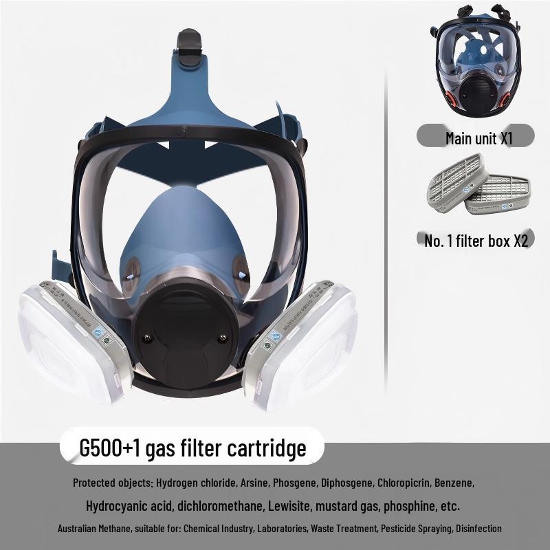 DAXTE Full Face Respirator Gas Mask