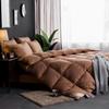 All-Cotton Thick Winter Quilt with White Duck Down - Cozy and Warm for Home or Hotel Use