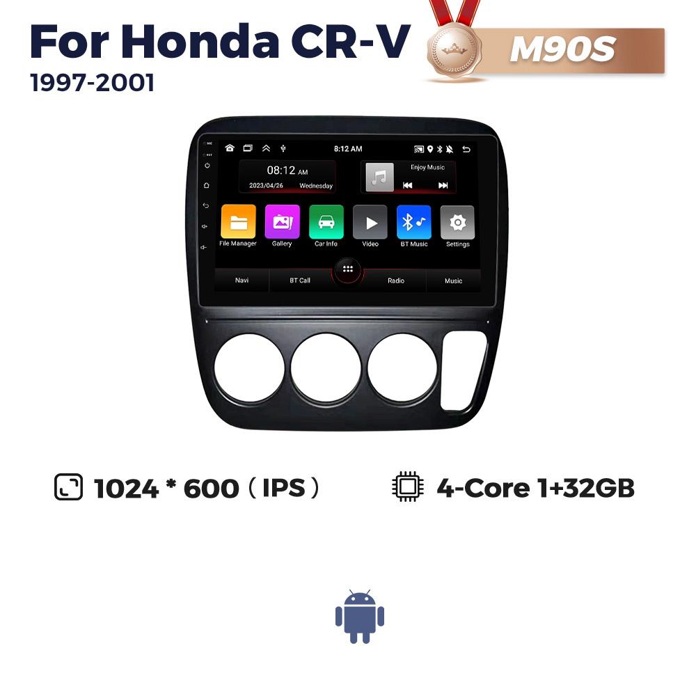 

Navifly Car Radio Stereo Wireless Carplay Intelligent Systems Android Auto для Honda CRV CR-V 1997-2001 Мультимедийный Видеоплеер