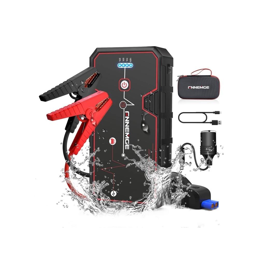 

Ultra Start Car Jump Starter for All Passenger Car 21800mAh Power Bank Portable Jump Starter Battery Pack Equipped with Storage Box