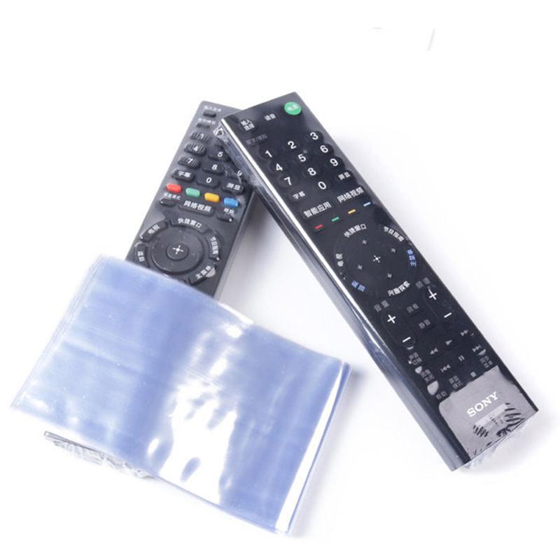 10Pcs Transparent Shrink Film Bag Anti-Dust Protective Case Cover For Tv Air Conditioner Remote Control Shrink Plastic Sheets