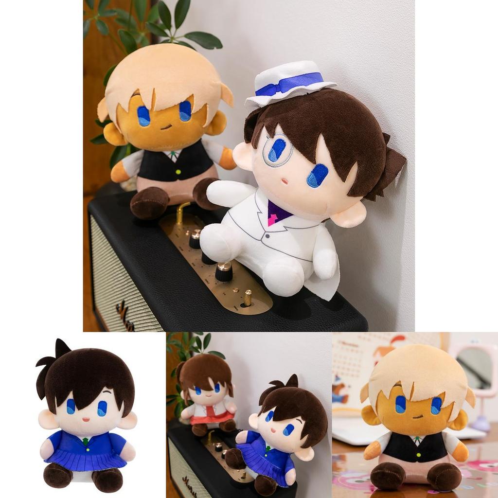 Entzückender Detektiv Conan Kaito Kid Plüsch Schlüsselanhänger Weiche Puppe Rucksackanhänger Geschenk