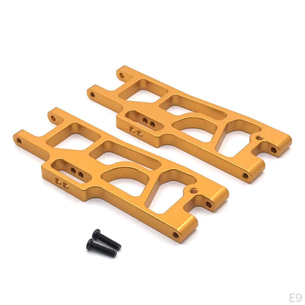 2 Pieces Metal Rear Lower Swing 1:10 1:12 RC Car Model 12404 12401 Replaces Part Upgrade Parts