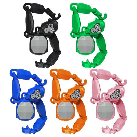 Gorilla Tag Flexible Toy for Kids Gorilla Figurine with Flexible Arm Tabletop Gorilla Fidget Toy