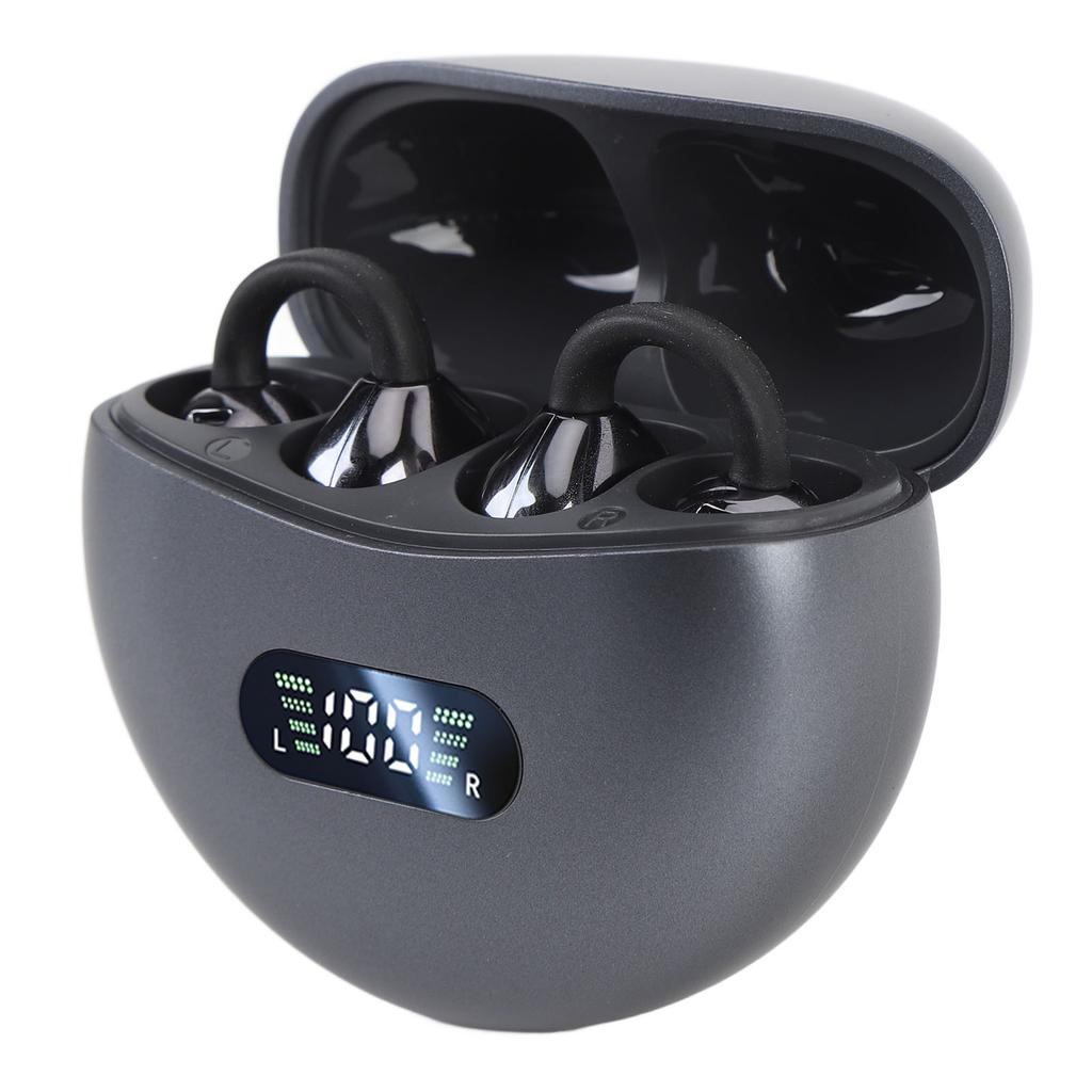 Sprachübersetzungs-Ohrhörer 144 Online-Sprachen Bluetooth 5.49 Übersetzungs-Ohrhörer Eisengrau