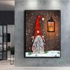 Popular 5D Diy Cross Stitch Christmas Tree Santa Snowman Painting Full Drill Cross-Stitch Crafts Kit Wall Sticker Home Decor