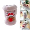 Small Dogs Vest Sweater Christmas Cat Costume Medium Dogs Party Photo Clothing