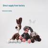 Plush Teething Toy: Donkey-shaped Interactive Sound Toy for Dogs and Puppies