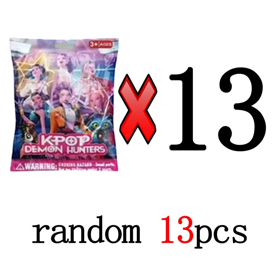 Anime Kpop Demon Hunter Blind Box Disassembly Fun Blind Bag Small Statue Peripheral Model Desktop Blind Box Decoration Gift