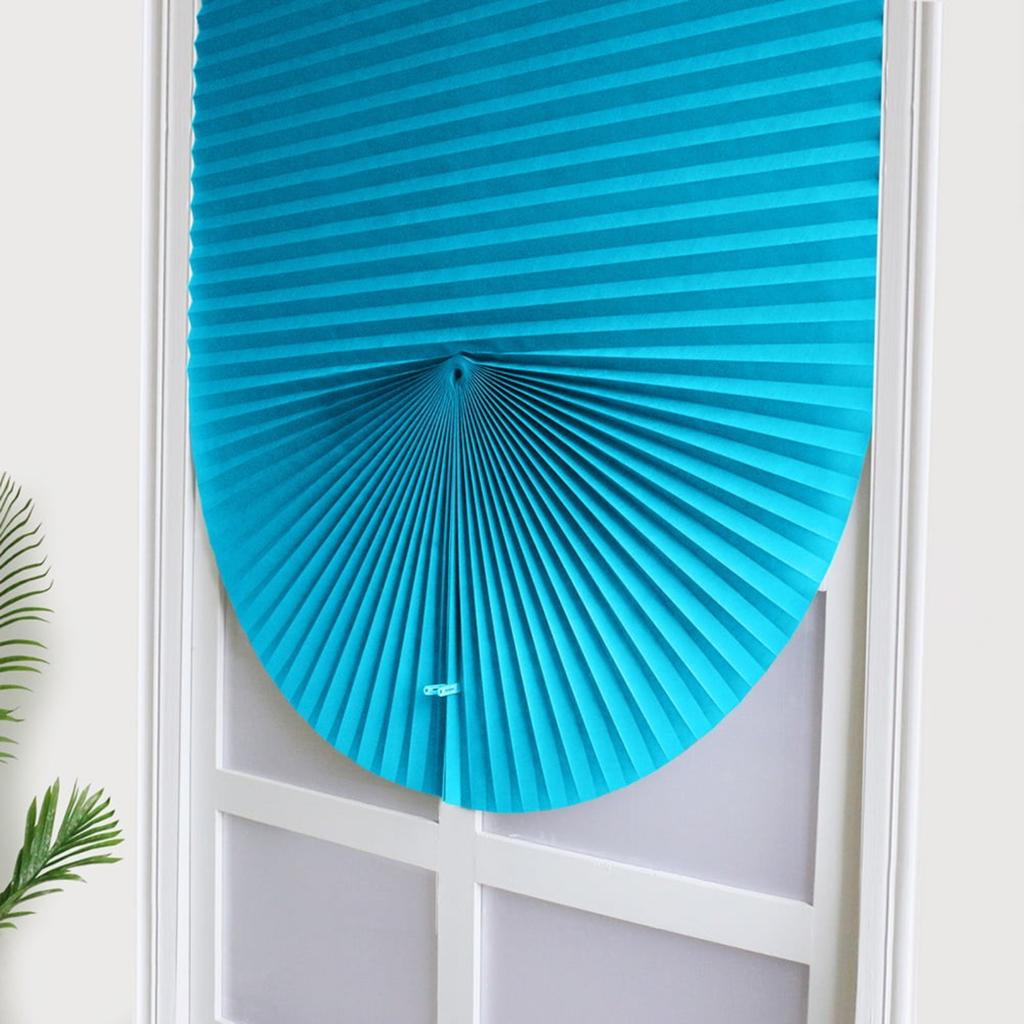Pleated Window Shade Curtain, No Drill Sunshade Blind For Bedroom Home Privacy And Light Control
