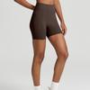 Yuantu Lycra antibacterial yoga shorts high waist hip lift cycling shorts fitness sports wear five-point leggings women