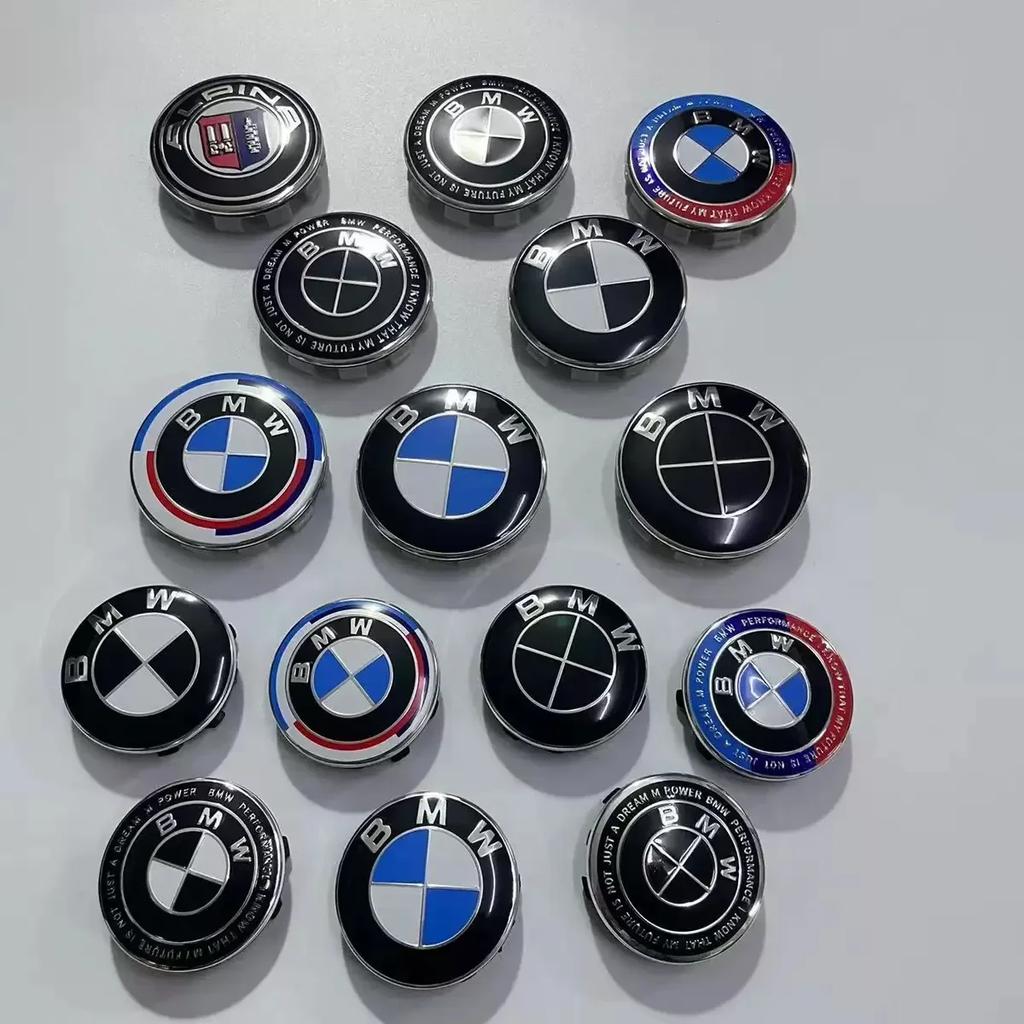 4pcs 68MM 56MM wheel hub center cap for BMW X1F48 F18 E34 G20G05 E93 G82 X5F15 X3E83 F91 G20 X1E84 E24 E70 F80 G83 X5E70 F22