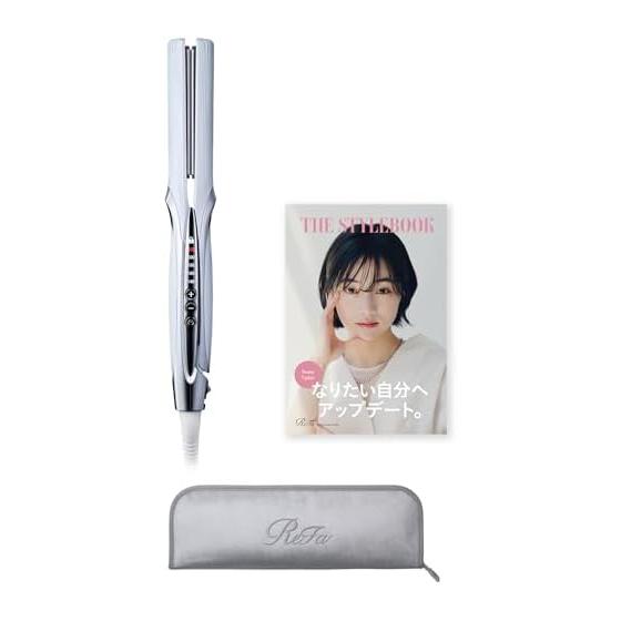 [Official store only] ReFa STRAIGHT IRON PRO (white) comes with case and hair arrangement guidebook