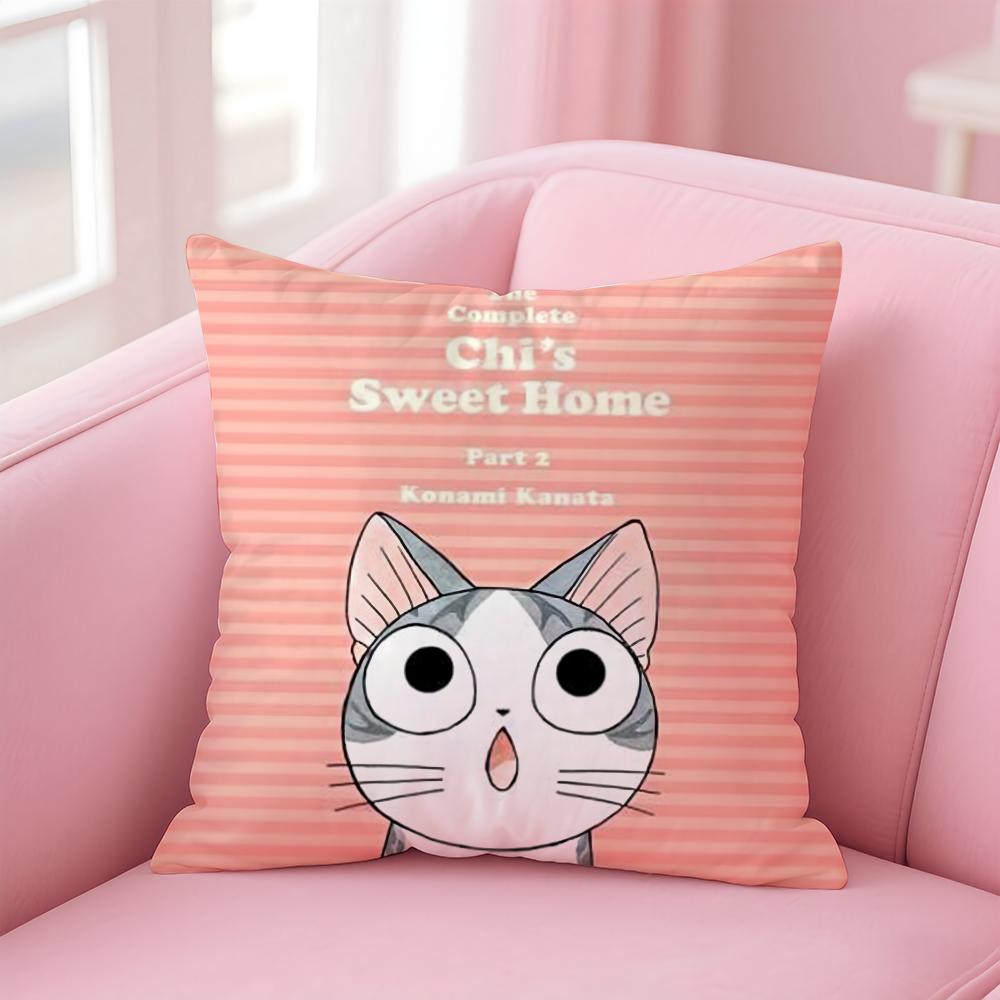 C-Chi's Sweet Home Cushion Cover Home & Car Multi-Scene Pillow Cover - Reversible, Soft & Durable for Daily Use
