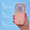3000mAh mini přenosný ventilátor USB dobíjecí chladič Skládací ruční stolní ventilátor Tichá skládací kancelářská domácí praktická powerbanka