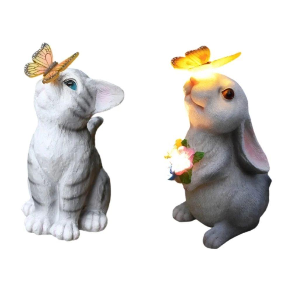 Solar Powered Solar Cat Garden Lights Waterproof Design Cat Garden Lights  Housewarming Gifts