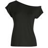 Women's Casual Off Shoulder Tops Short Sleeve T Shirts Loose Summer Blouse Shirt