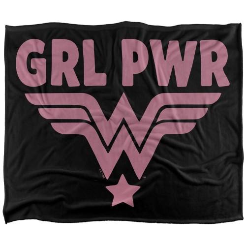 Wonder Woman Girl Power Soft Touch Blanket