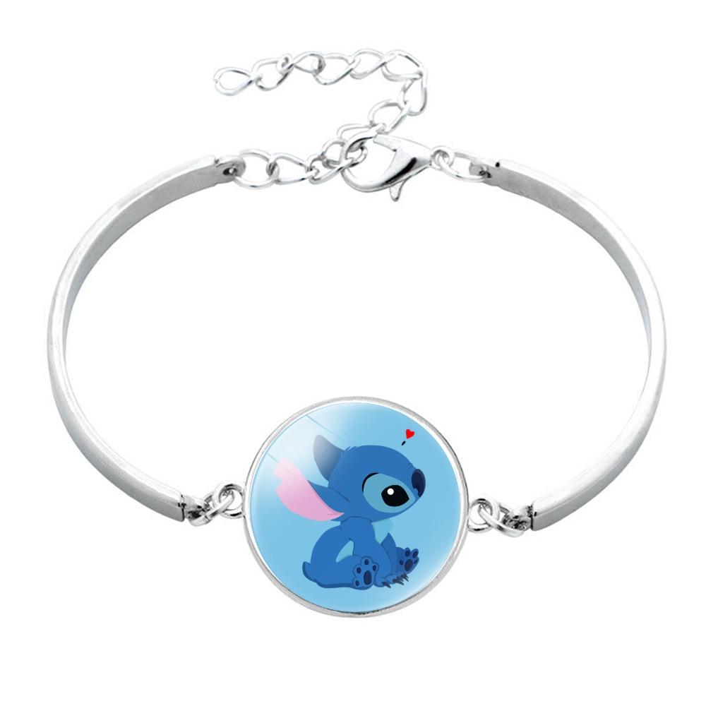 Interstellar Baby Stitch Cartoon Bracelet Time Gem Alloy Wristband