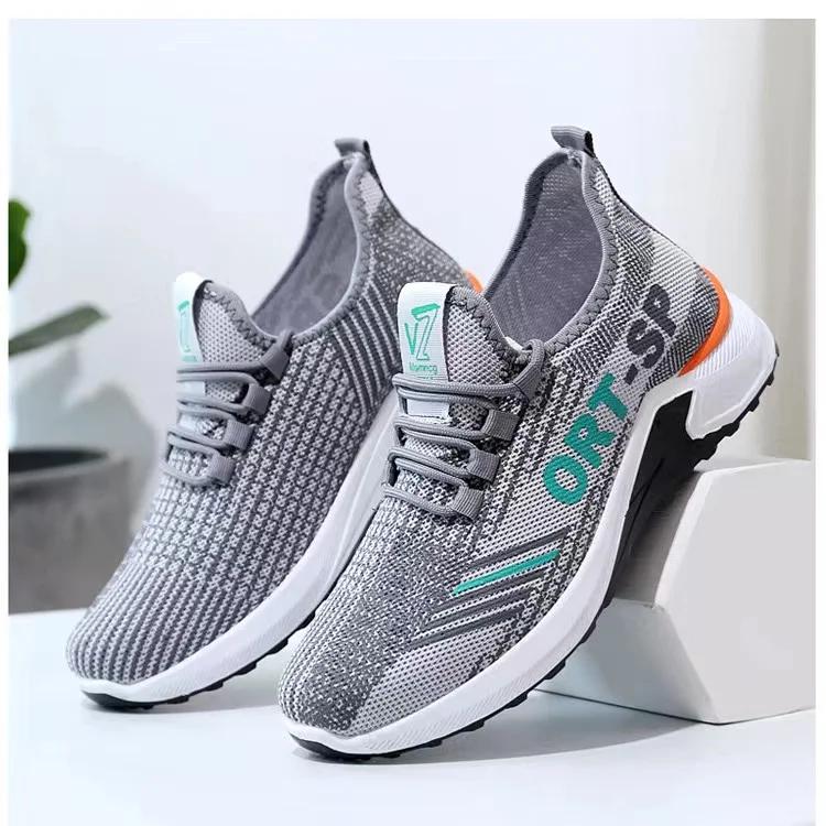 Fashion Lightweight Mens Casual Shoes Breathable Men Running Sneakers Mesh Comfortable Tennis Shoes Outdoor Jogging Sport Shoes