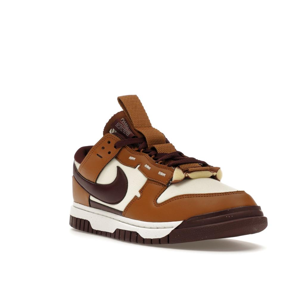 Nike Dunk Low Jumbo Light British Tan Burgundy Crush Unisex Sneakers Brown FQ8248-200