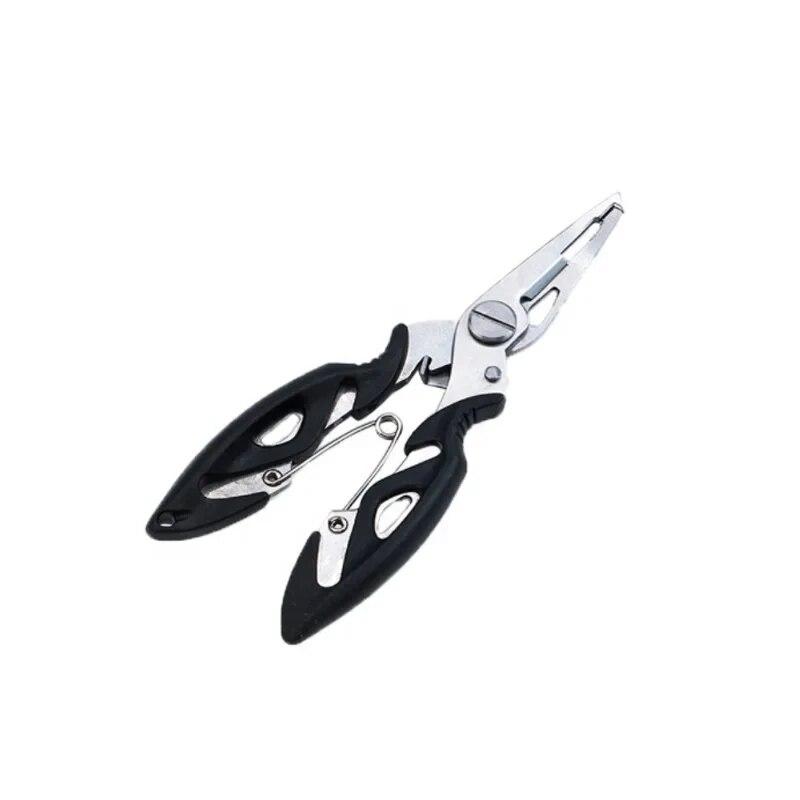 Small Size Fishing Stainless Steel Plier Freshwater Saltwater Hook Remover Scissors Metal Fishing Tackles