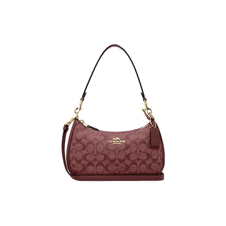 COACH Teri Fabric With Cow Leather